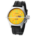 Curren brand Big Dial silicone strap mens wrist watches